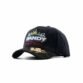 Gorra negra Dandy Hats con diseño frontal de llamas, logo DANDY en 3D y texto RACING bordado